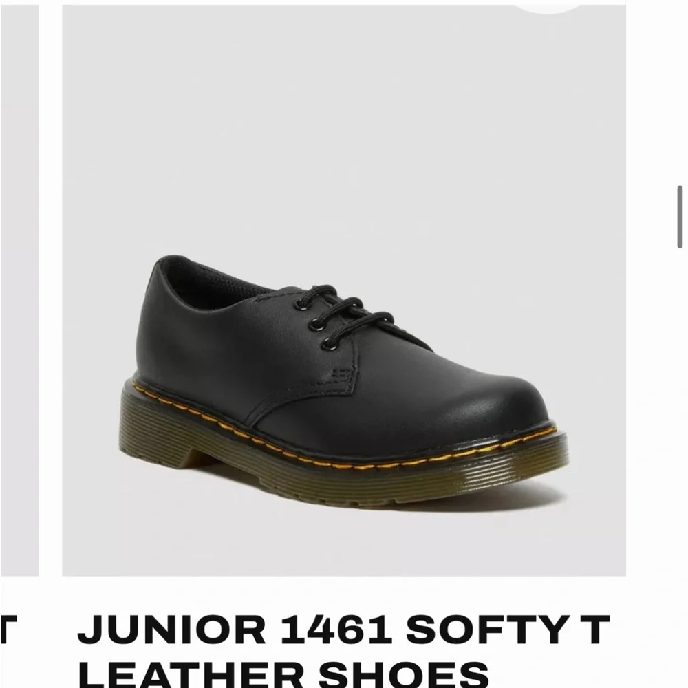 Dr. Martens Kids Black Shoes Size 1 Grunge  streetwear  Back to school  preppy